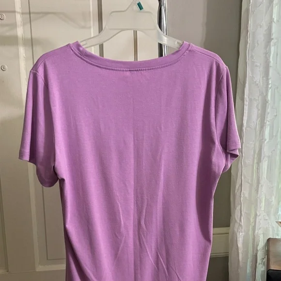 Vibrant Lilac Short Sleeve Tee - Picture 4 of 6